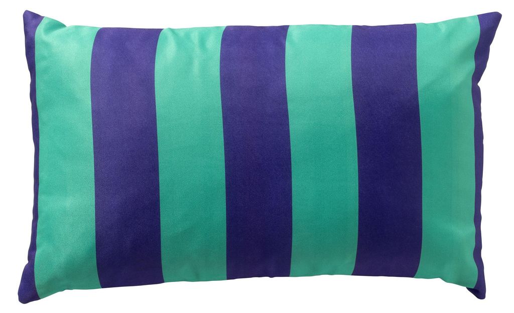 Textino Outdoor Kissenbezug Apollo 30x50 cm Blau Gestreift