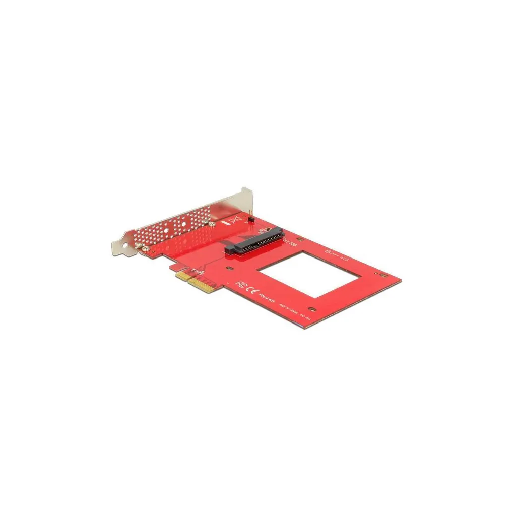 Adaptateur de Slot PCIe x4 pour Disque SSD U.2 SFF-8639 Norme PCIe 4.0
