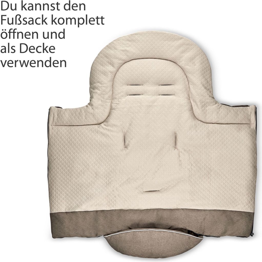 ABC Design Winter-Fußsack für Kinderwagen - Fashion Edition Produktbild 3