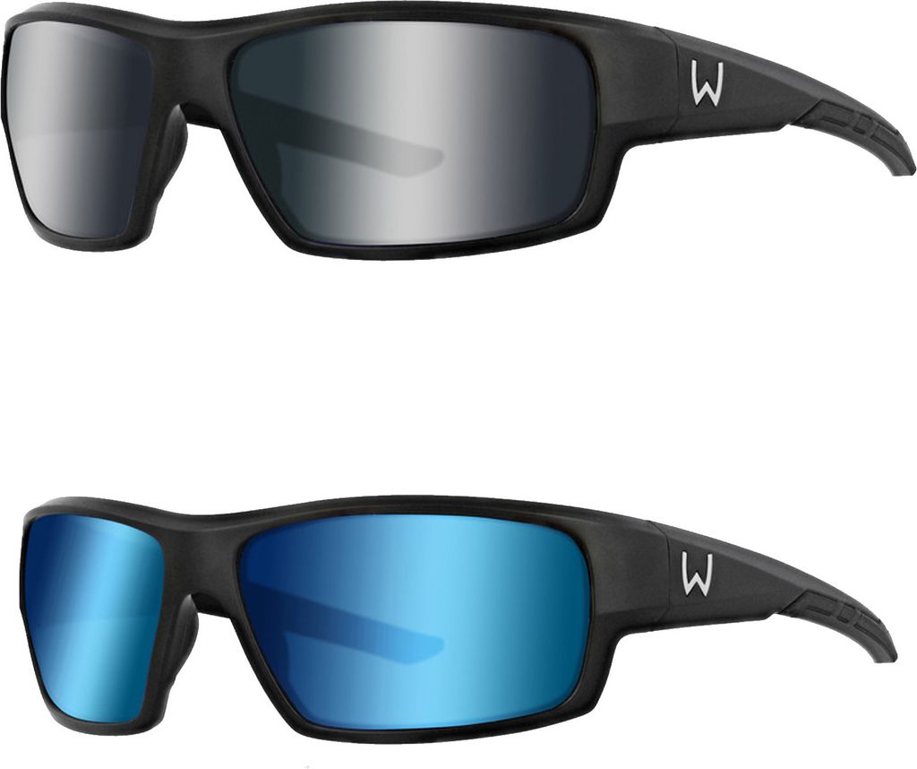 Westin W6 SPORT 10 MATTE BLACK LB BROWN AR BLUE Polbrille Polarisationsbrille