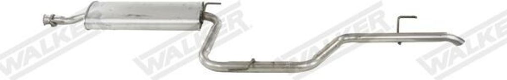 WALKER 22231 Endschalldämpfer passend für MERCEDES-BENZ VITO Bus (638) Auspuff