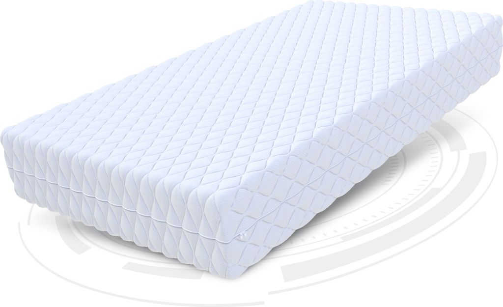 Matratze TIVOLI 140 x 200 Höhe 24cm 7 Zonen Visco Memory Produktbild 