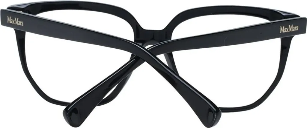 Monture Max Mara MM5031 53001 en acétate noir avec branches fines - 2