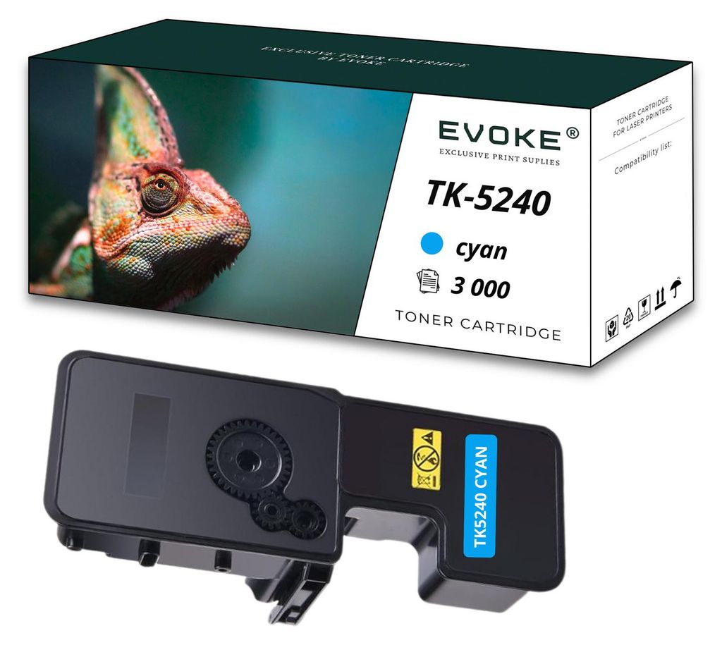 Toner für Kyocera TK5240C-TK5240C TK5240C Blau (cyan) | Ersatz für M5526cdn P5026cdn P5026cdw M5526cdw