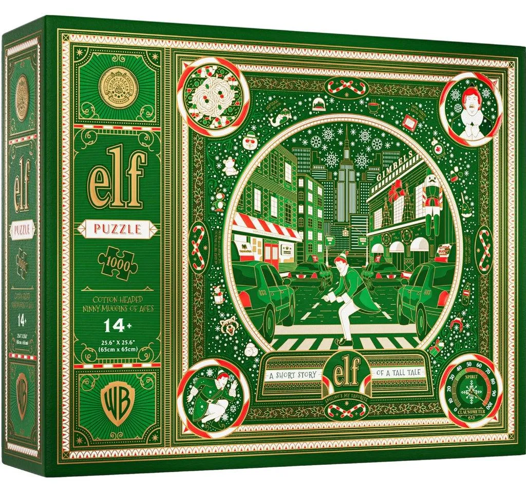 Puzzle de Noël 1000 Pièces Theory11 : Jeu de Société Adulte et Famille