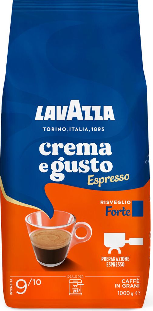 Lavazza - Crema e Gusto Forte Bohnen - 1kg