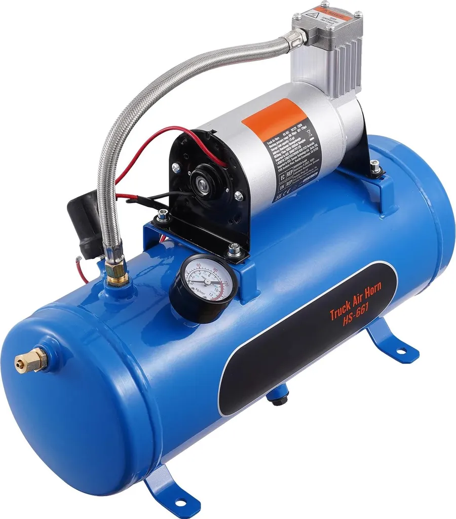 Compresseur d'air autonome 12V pour éviter les pannes de pression