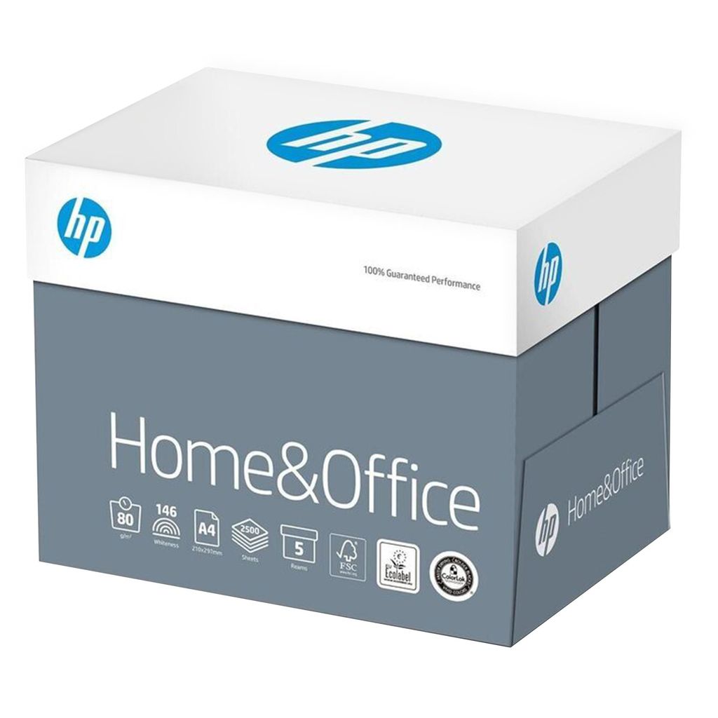 HP - Home & Office 2500 Blatt Kopierpapier A4 weiß 80g/m² Druckerpapier Multifunktionspapier