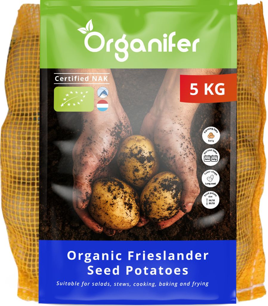 Saatkartoffeln Frieslander A 28/35 (5 kg) - Organifer
