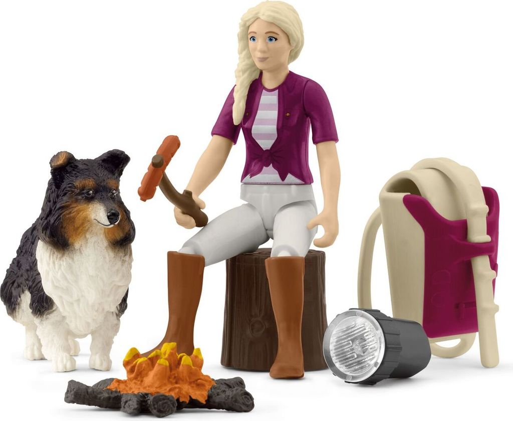 Schleich schleich® HORSE CLUB 42749 Cena al barbecue con Immagine del prodotto 