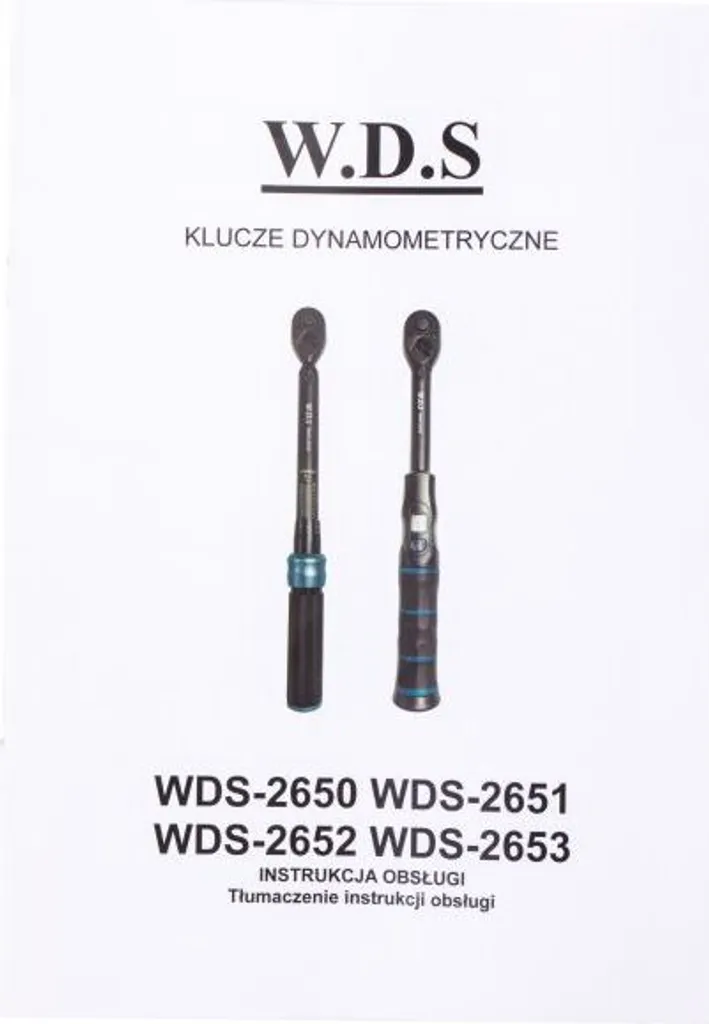 Kraft&Dele WDS2651 Clé dynamométrique 1/2 pouce 10-60Nm de précision - 11