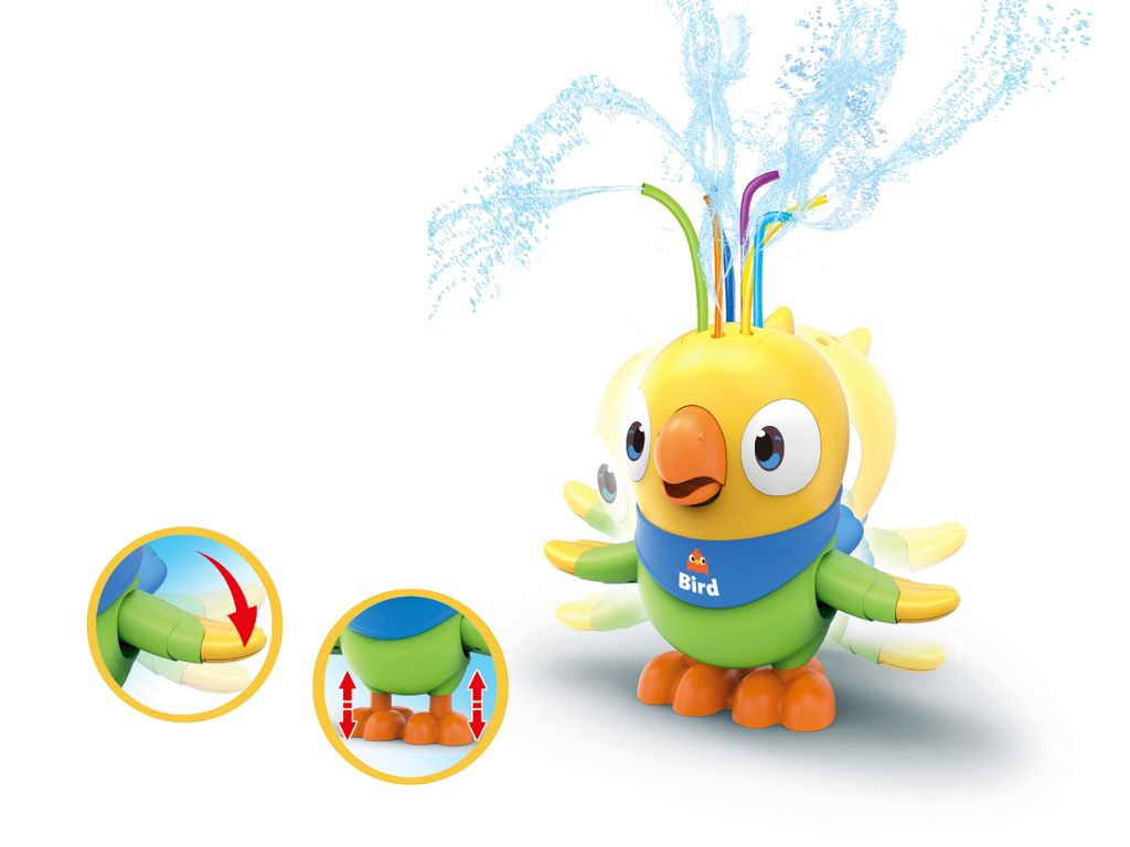 Splash & Fun Wassersprinkler ''Papagei'', Höhe 20 cm