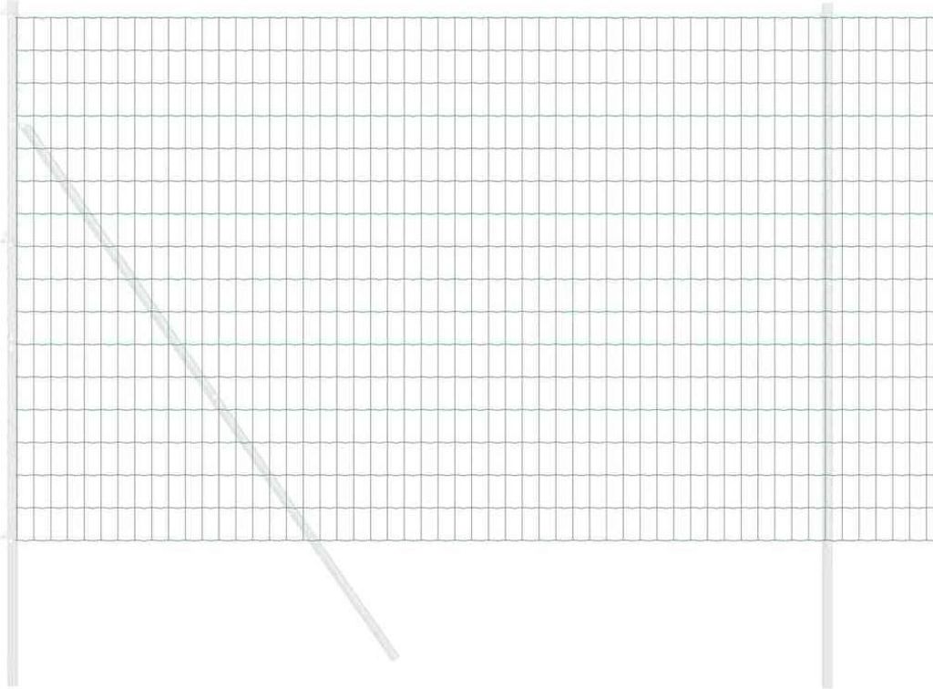 Eurozaun Grün 1,6 x 10 m PVC-beschichtetes Eisen