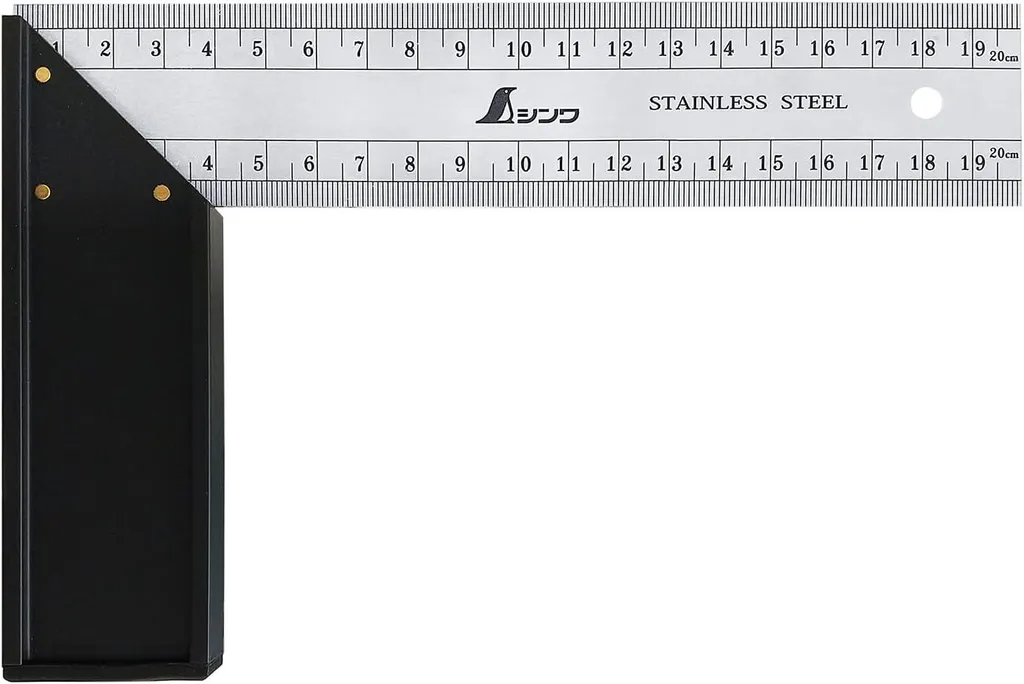 Équerre japonaise de traçage Shinwa multi-angles pour bois et menuisiers