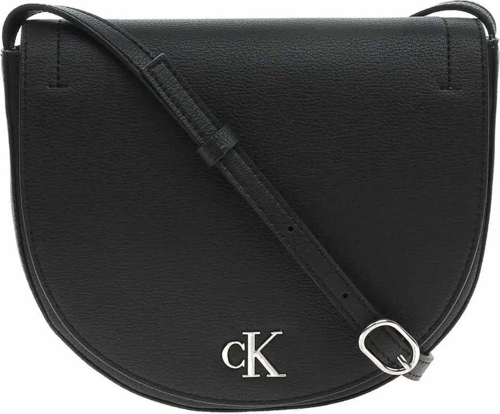 Petit Sac Bandoulière Calvin Klein K60K612718BEH en Simili Cuir Noir