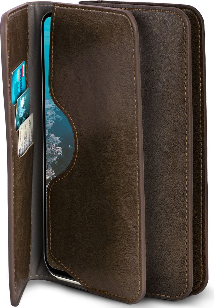 PURSE-CASE für Huawei P40 Pro, Farbe:Oliv