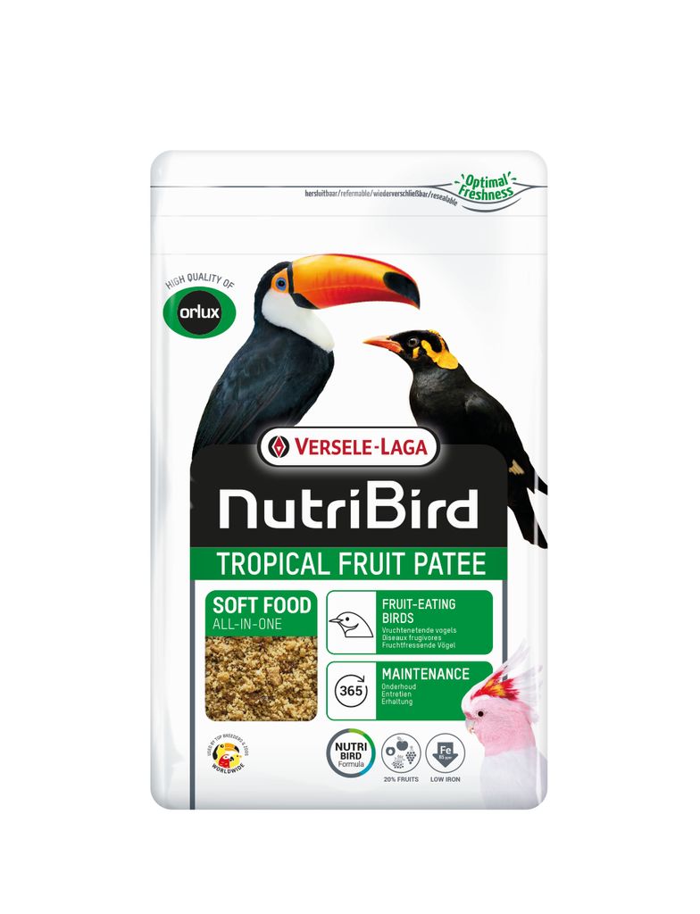 NutriBird Tropical Fruit Patee - 1 kg Produktbild 