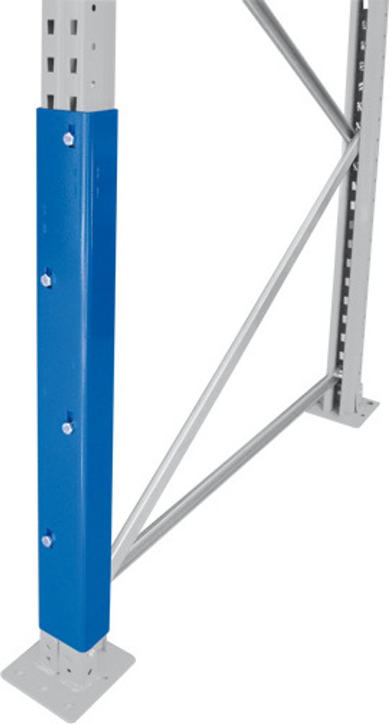 Stützenschutz für Schulte Rahmen | HxBxT 80x9,5x5cm | Passend zu S610-M18-U | Blau