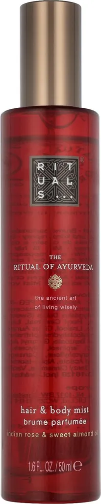 Rituals Ritual of Ayurveda brume cheveux et corps 50 ml harmonisante