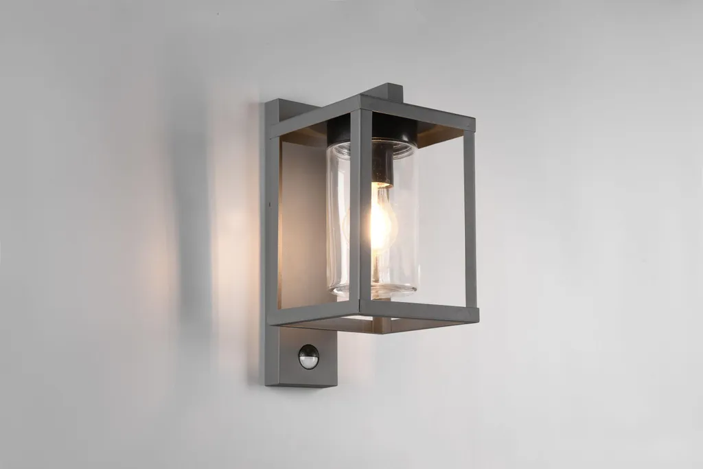 Applique extérieure LUNGA Trio anthracite pour éclairer entrée et balcon - 2