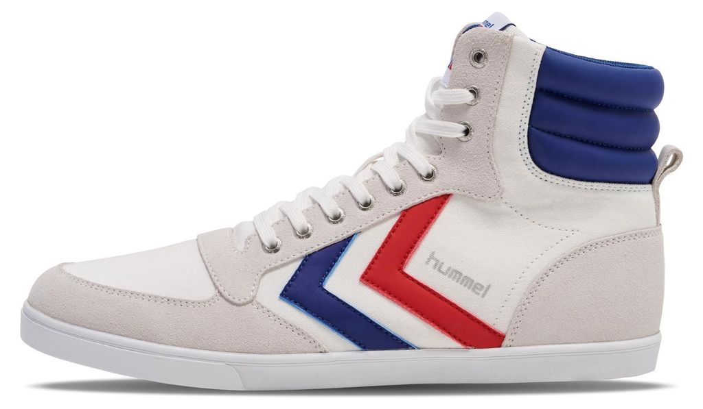 Hummel Uni Slim Fit Stadil High Sneaker, wit, maat 48 Productafbeelding 