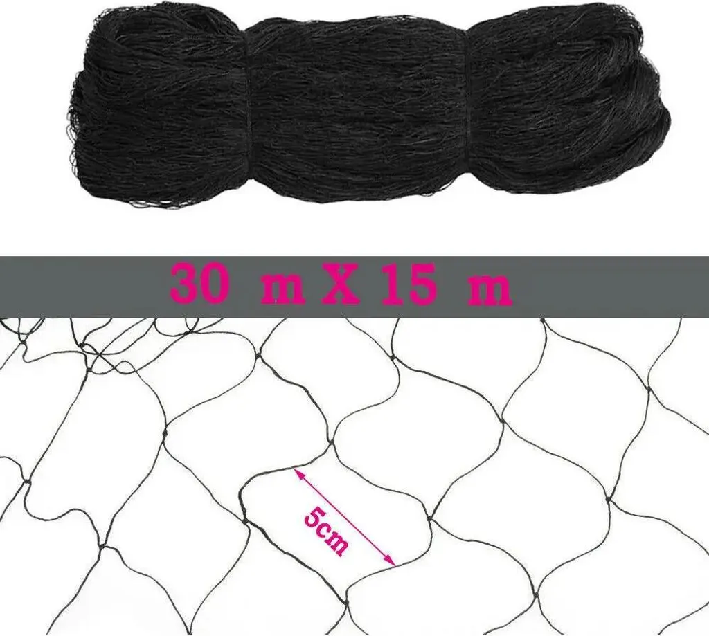 Filet Anti-Oiseaux Nylon : Solution Durable contre Dégâts au Jardin - 8