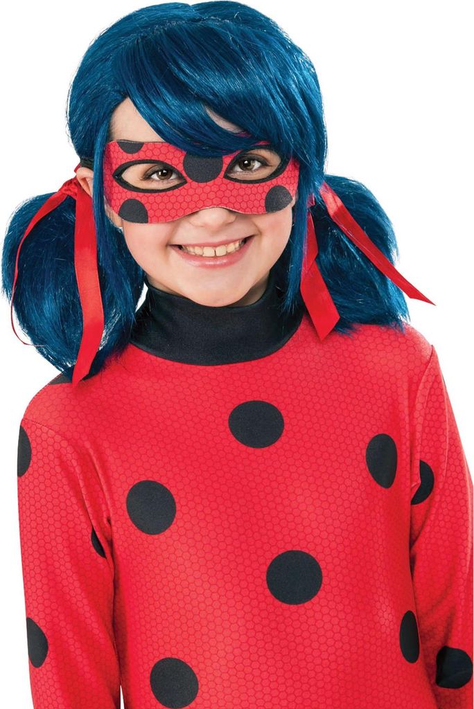Miraculous Lady Bug - Perücke BN5599 (Einheitsgröße) (Blau) Produktbild 