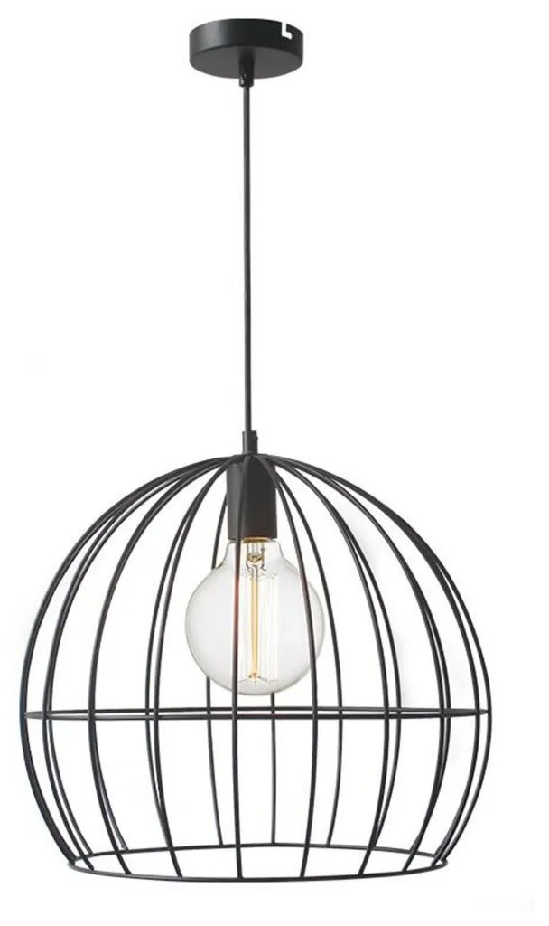 Suspension cuisine et salle à manger ACA KS202940BK vintage noire