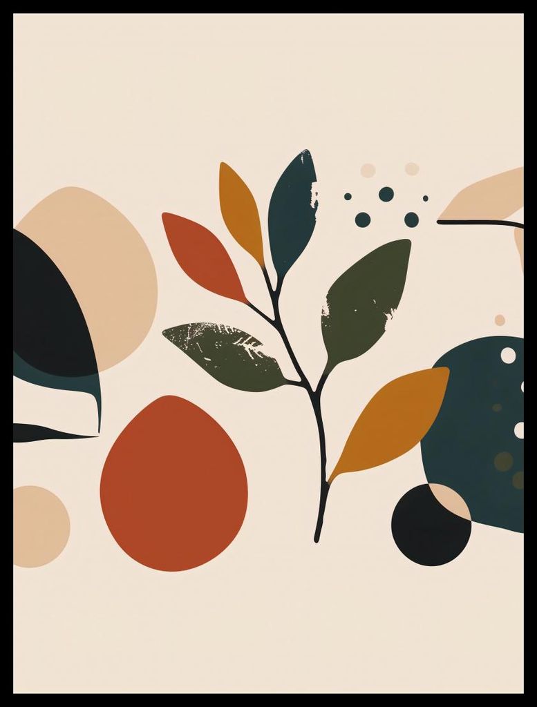 Plakat 75x100cm Garten der Melancholie