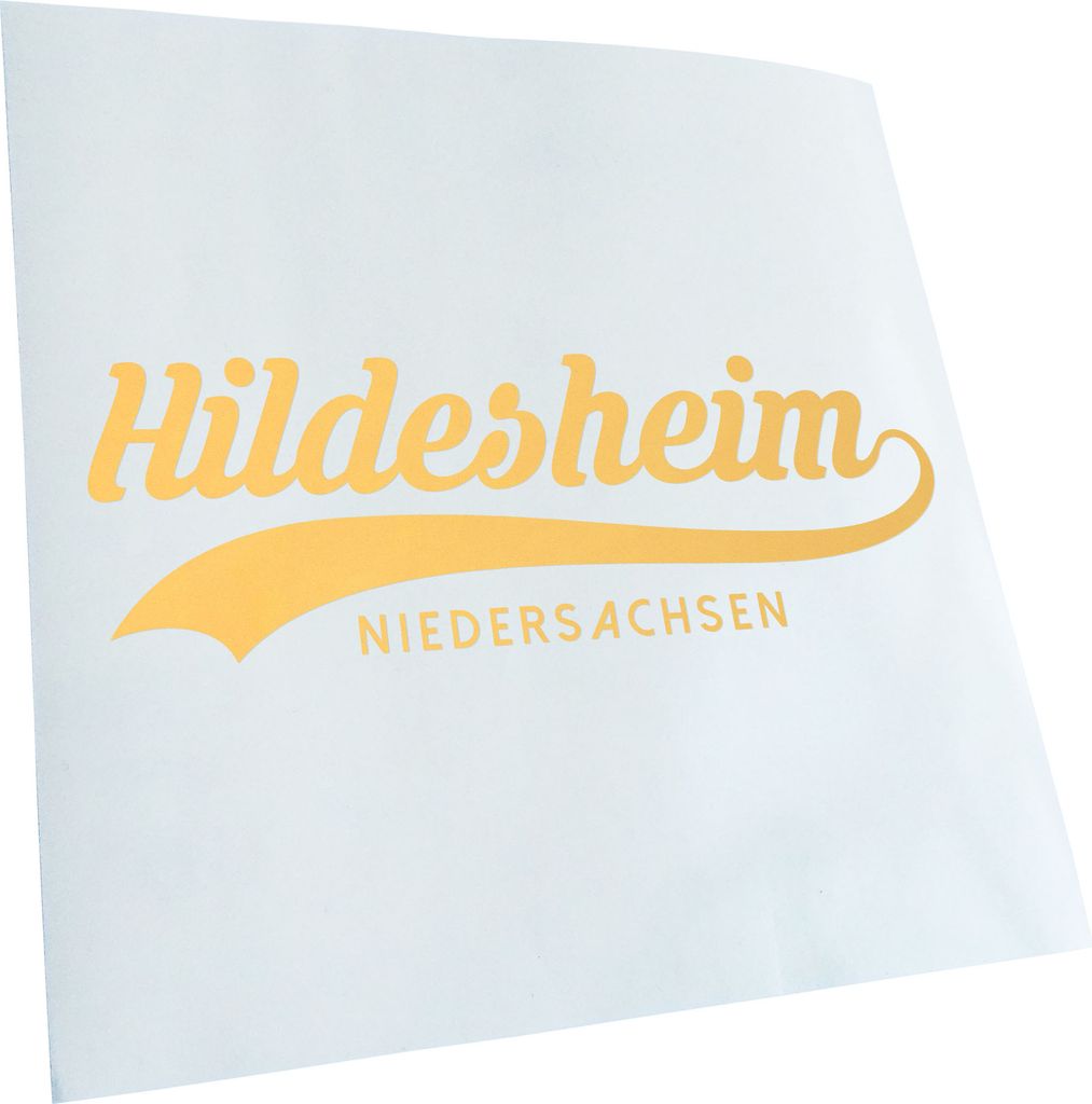 Kiwistar - Autoaufkleber - Hildesheim Niedersachsen - Creme - 30x10cm - Aufkleber für Auto, Laptop, Fahrrad, LKW, Motorrad Mehrfarbig JDM Decal Ra...