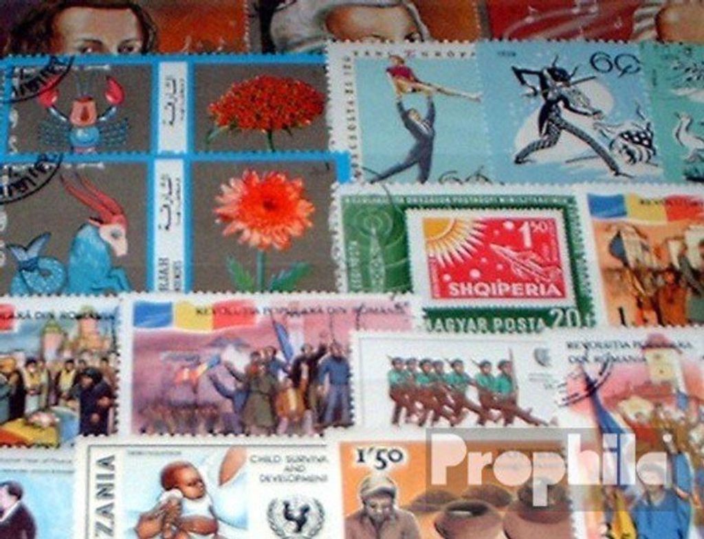 Briefmarken Alle Welt 600 verschiedene Marken Produktbild 