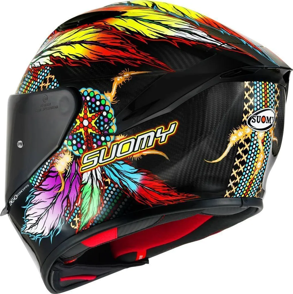 Casque Suomy TX-Pro Chieftain Multi Carbon 2023 2XL - Casque Intégral