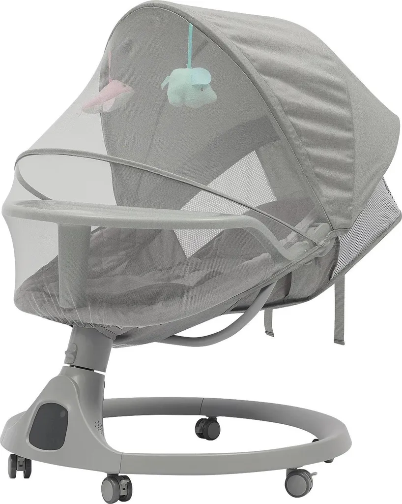 Balançoire Bébé Bluetooth Anti-Pleurs Flat C - Aluminium Robuste 20kg
