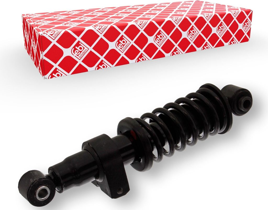 FEBI BILSTEIN Dämpfer Fahrerhauslagerung 35588 Hinten für IVECO EUROSTAR mechanisch 4,6kg