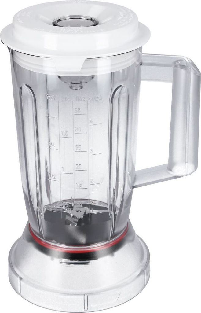 easyPART passend für 11010038 BOSCH Mixeraufsatz Aufsatz Mixbecher Becher Trichter Einfülltrichter Deckel Küchenmaschine Siemens auch Neff Balay...