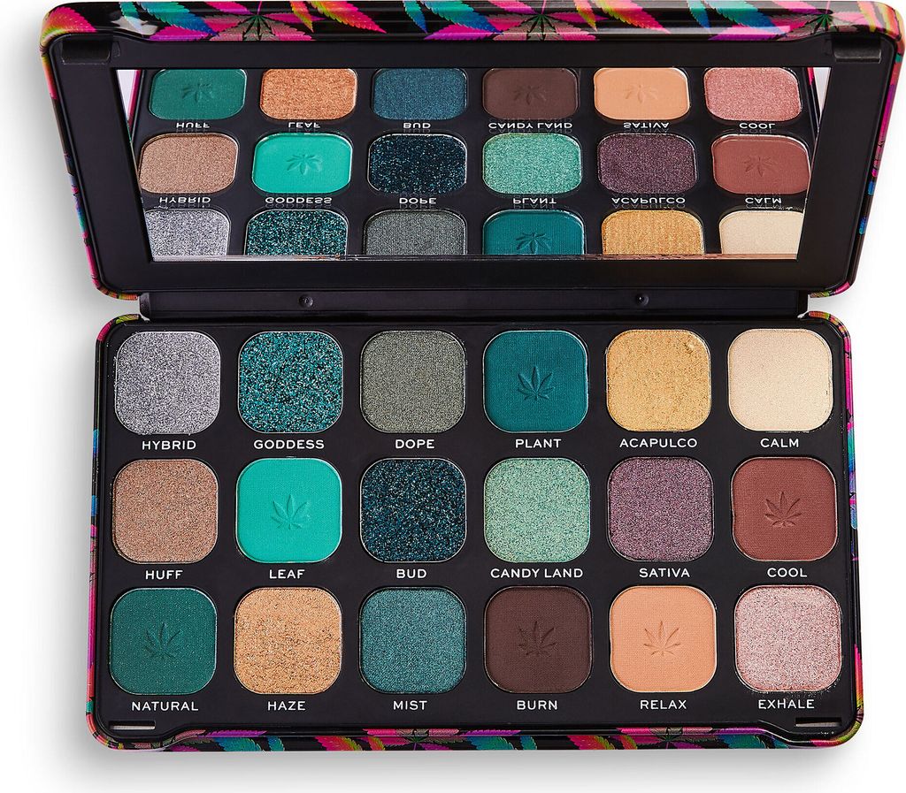Paleta cieni do oczu z ekstraktem z konopi sativa Makeup Zdjęcie produktu 