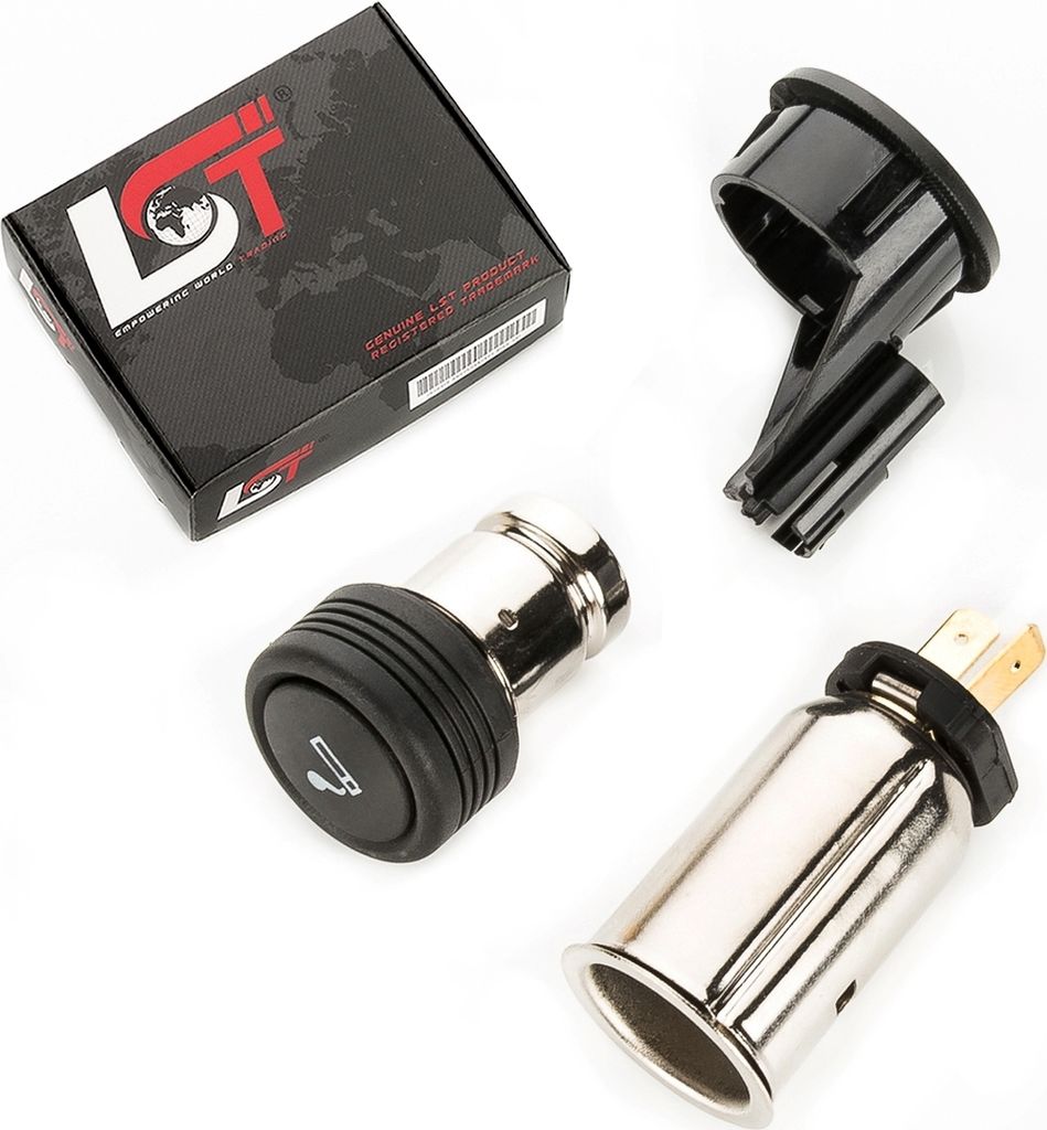 Zigarettenanzünder Steckdose Buchse Heizfeder schwarz 12V für FORD FIGO FUSION