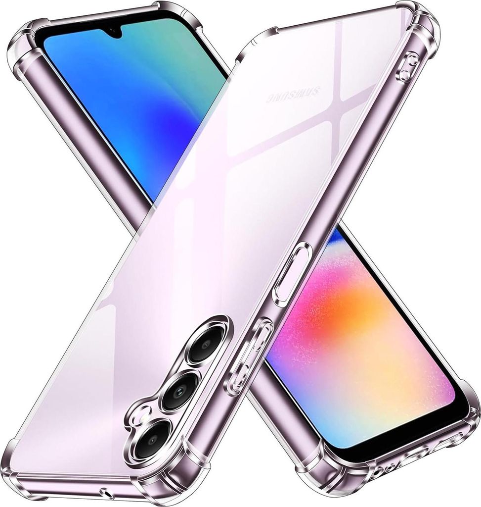 Hülle für Samsung Galaxy A05s Schutzhülle Anti Shock Handy Case Transparent Cover