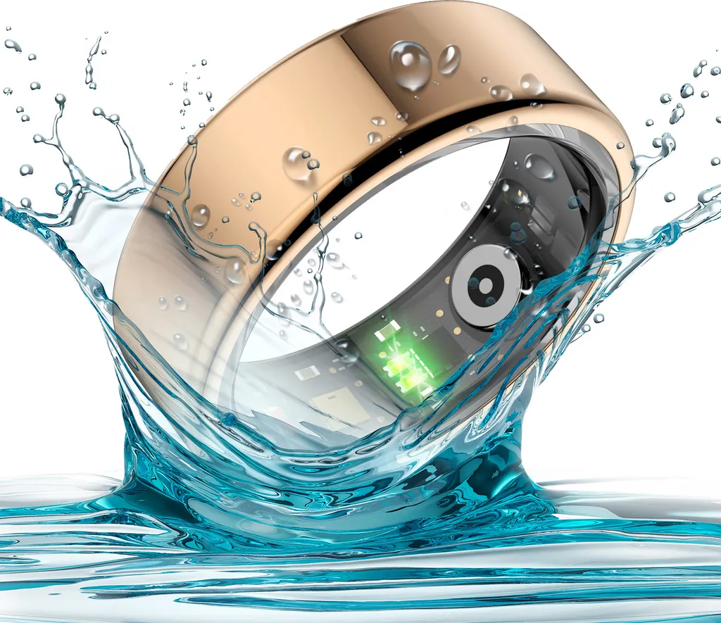 Bague connectée Maxlife MXSR-100 Or Taille 9 : suivez votre santé
