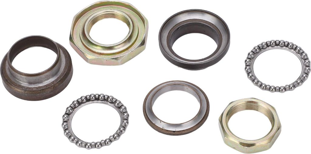 Motorrad-Vorderradgabel-Lenkschaftlagersatz aus Stahllegierung für GY6‐50/60/80CC Go Karts Roller ATV UTV