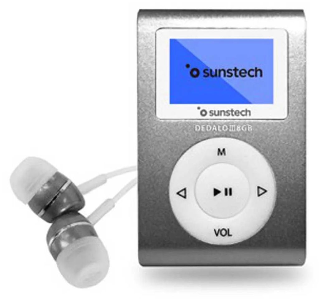 Sunstech MP3 Dedalo II 8GB, micro USB, MP3-speler, 8 GB, Productafbeelding 