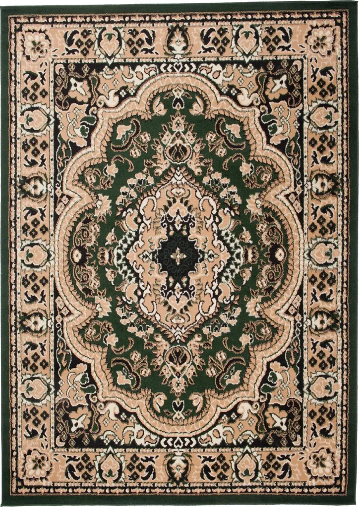 Tapis Salon Vert Tapiso ATLAS 160x230 cm ÖKOTEX Durable et Sain