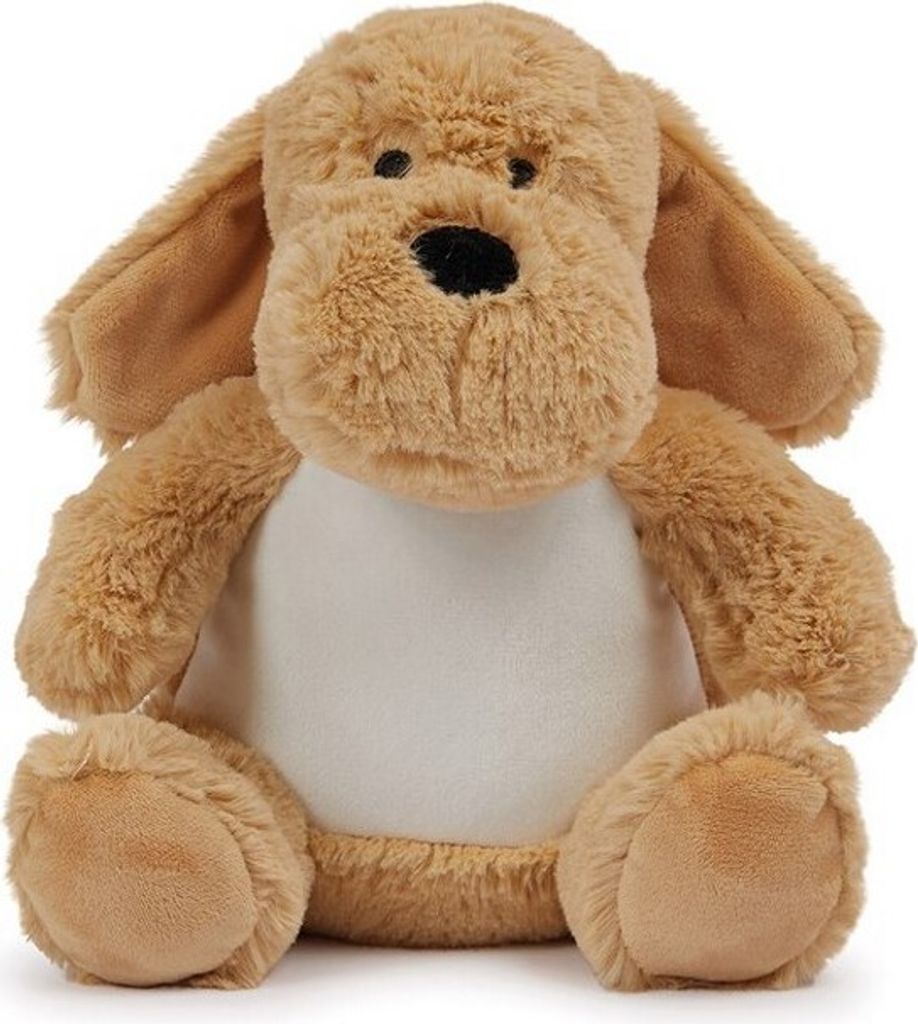 Mumbles - Plüsch-Spielzeug "Printme", Plüsch, Hund RW8698 (26 cm) (Braun)