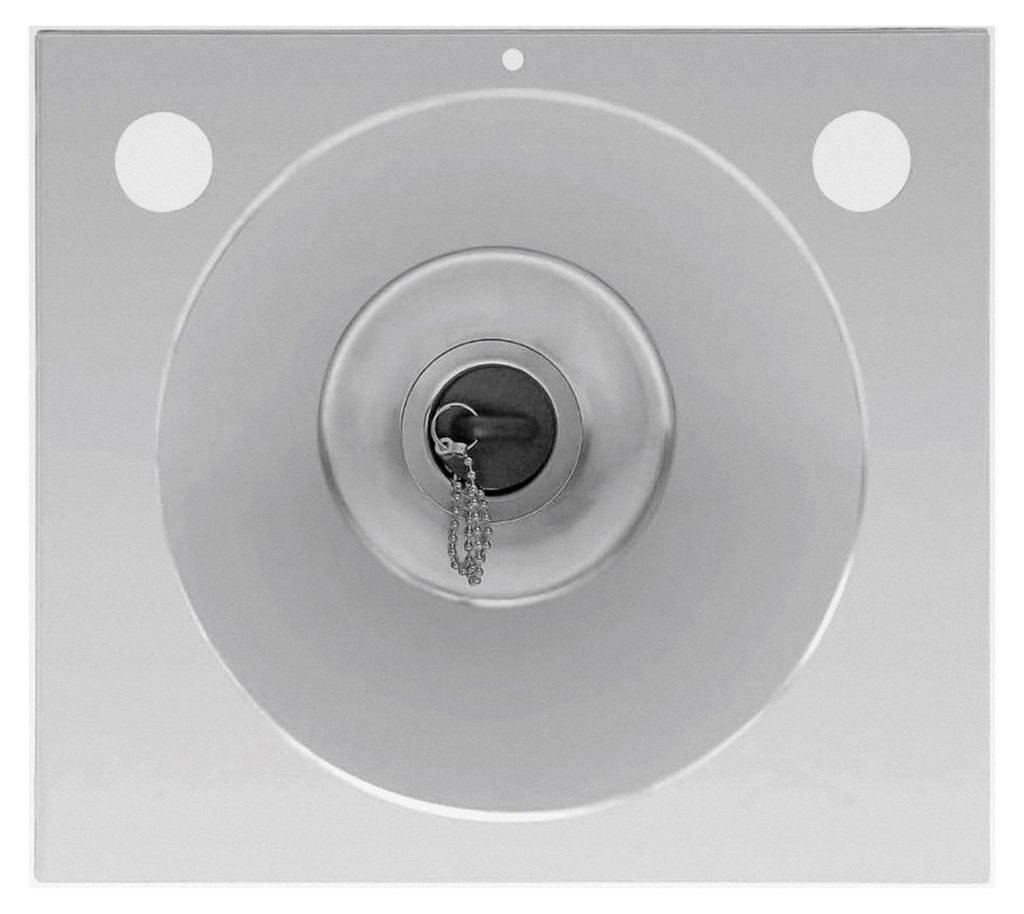 Mini-Waschbecken aus Edelstahl, Größe: 165 (H) x 305 (B) x 268 (T) mm, Wasserhähne separat erhältlich