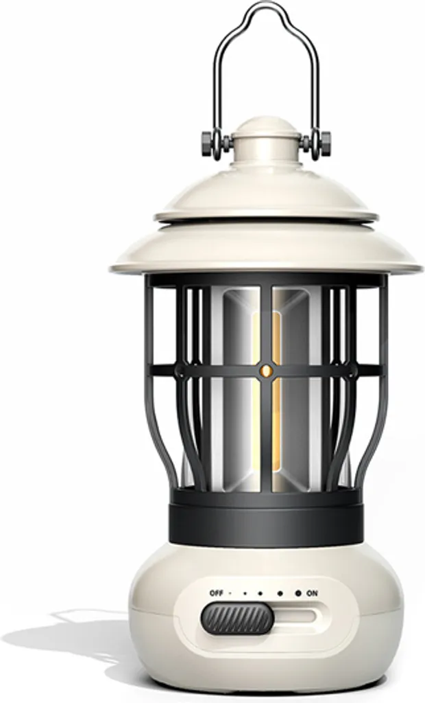 Lumière de tente rechargeable pour camping et randonnée modèle Blanc