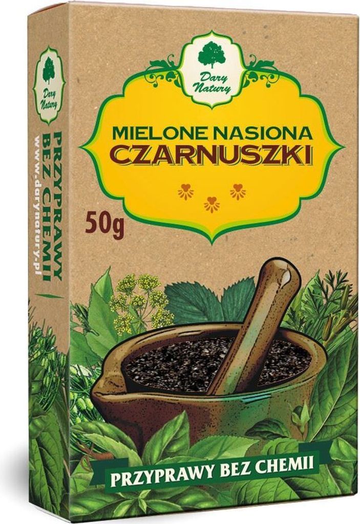 Gemahlener Schwarzkümmel 50 G Dary Natury