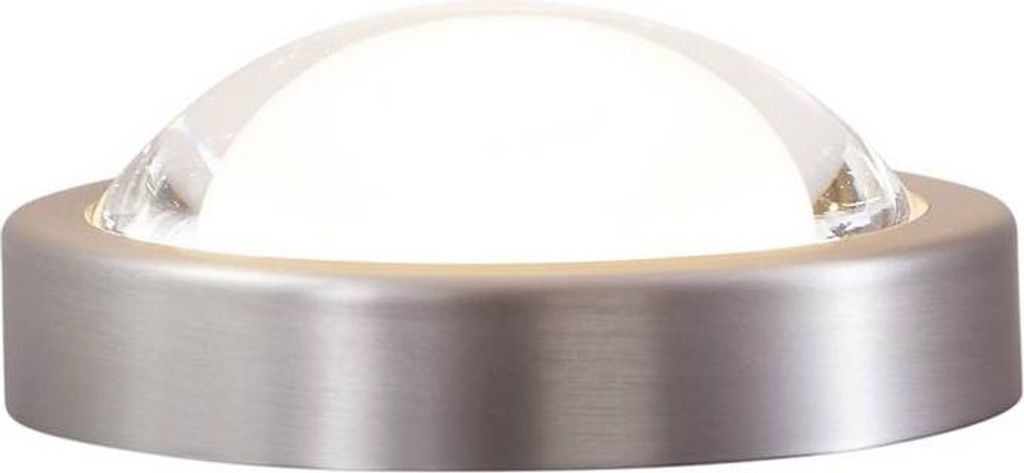 Lindby LED-Lampe, GX53 4,8W, 3000K, nickel, Ø 7,5cm