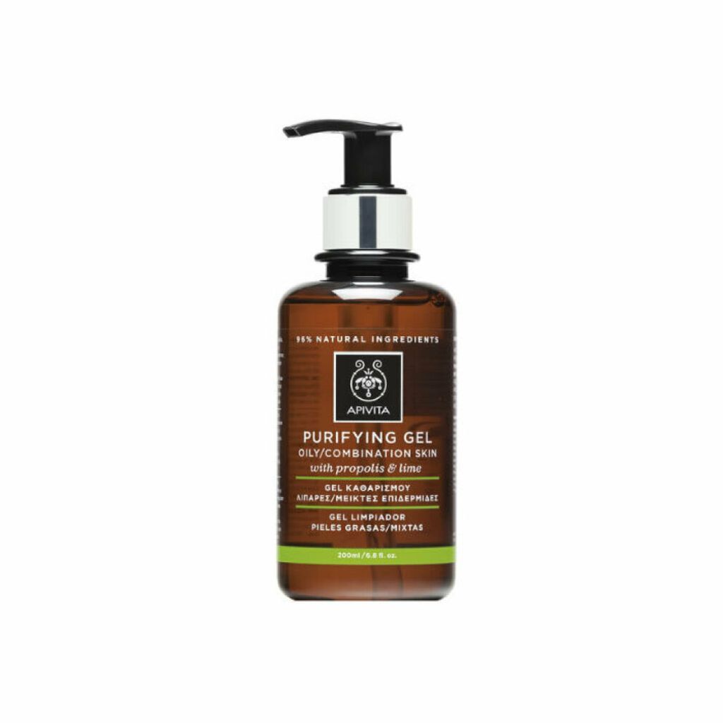 Apivita Cleansing Gel Reinigungsgel Purifying Gel - Face Produktbild 