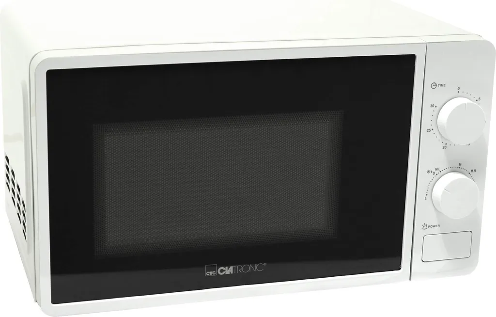Four à Micro-ondes Clatronic 20L Blanc Idéal pour Cuisine et Studio - 16