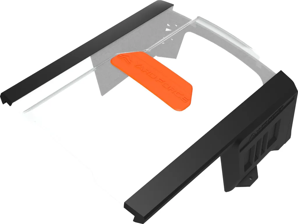 Yardforce AR SH02-EU Abri pour Robot Tondeuse Noir et Transparent